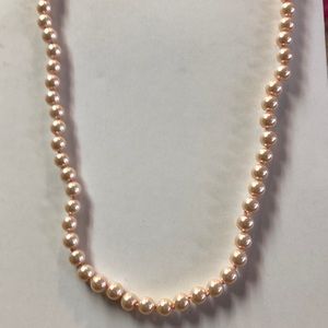 Pink Pearl Necklace
